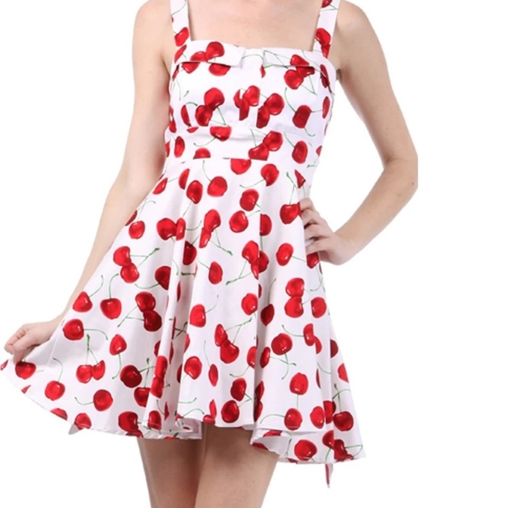 Modcloth ‘Pull Up a Cherry’ Ixia Mini dress